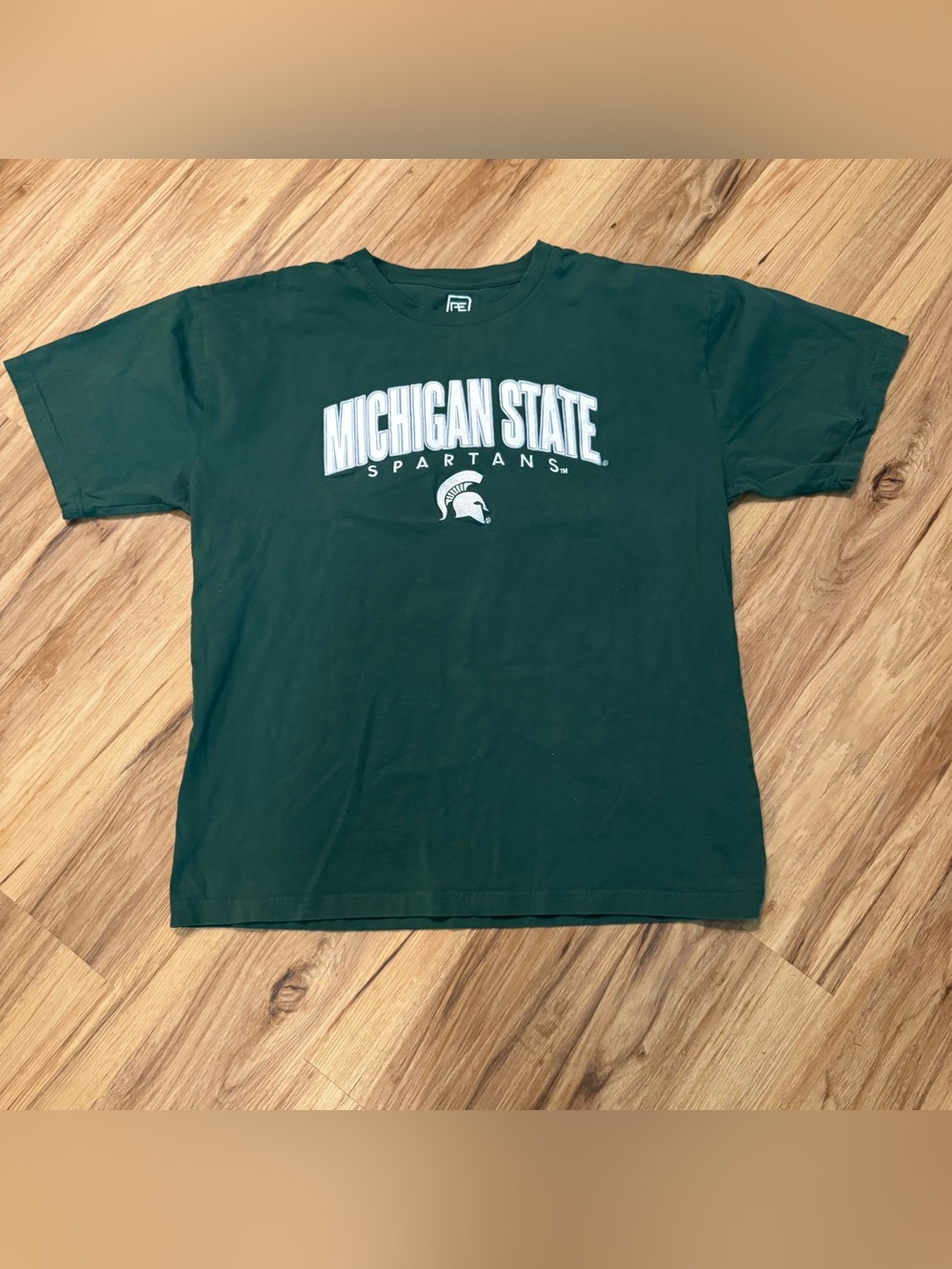 MICHIGAN STATE SPARTANS T-Shirt Size Medium 38/40 ProEdge By Knights Apparel